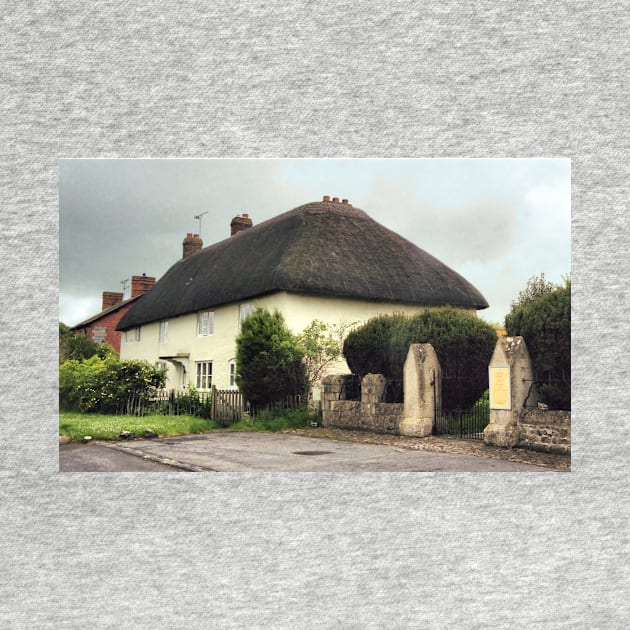 Thatched Cottage at Avebury by Carole-Anne